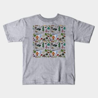 California State Pictures All-Over Print Kids T-Shirt